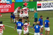 【GIF】ラグビー日本代表、またしても神試合をしてしまうwwwww