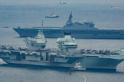 【軍事】遂に来た！英国の最新鋭空母「クイーン・エリザベス」初来日