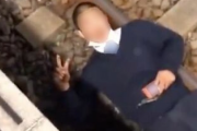 線路上に寝転がってピースするTikTok動画がSNSで拡散→怒りの鉄ヲタが線路から特定ｗｗｗｗｗ