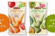 「パピコ」シリーズに、野菜が摂れるパピコ「パピベジ」が仲間入り