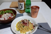 仕事から帰ってきたからペペロンチーノ作ったぞ（※画像あり）