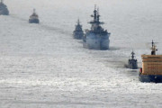 【動画】中国ロシア海軍10 隻、津軽海峡を旋回で威嚇開始❓❗?