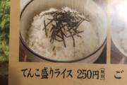 【画像】（ヽ´ん`）「ほいよ、焼肉屋で食べるライスね」