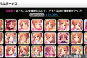 【デレステ】アルバム登録数に応じてpt効率が変化。ちゃんとこれまでの安部菜々と佐藤心を全部持ってるか？