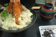 大都会岡山のエビ丼