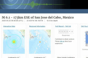 メキシコ沿岸で「M6.1」の地震発生！