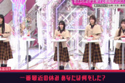 【櫻坂46】森田ひかる、相変わらずな模様