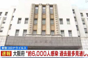 大阪、６０００人感染？！ネットが悲鳴 「全国一位か？」❓❗