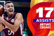 NBAも注目！ラトビアの55番アルトゥルス・ザガースのプレーがこちら