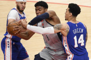 【NBA】ウィザーズは76ersに3連敗で崖っ縁　八村塁は10得点　バックスはスイープで8強一番乗り