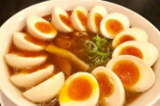 ラーメンの半熟煮玉子とかいう実は全く必要ないトッピング