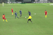 【GIF】前回の中国戦での昌子のゴールｗｗｗｗｗｗｗ