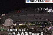 【悲報】中日ファンか阪神ファン、逮捕