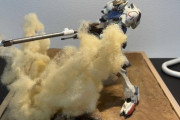 ワイの作ったガンプラのジオラマ、どことなくダサい（※画像あり）