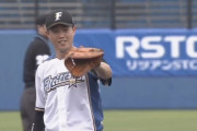 【vsロッテ】日ハム高濱、好プレー！