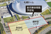 札幌ドーム大逆転勝利へ　札幌五輪開催に向けて敷地内に新体育館を建設ｗｗｗ