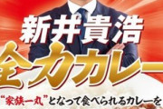 「新井貴浩 全力カレー」発売！ 9/1から中四国エリア＆ネット通販