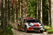 【動画】2022WRC第7戦エストニア：SS18を終えてトヨタのロバンペラがトップ　勝田が5位に浮上