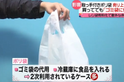 【悲報】小泉進次郎「レジ袋有料化するわ」取っ手つきポリ袋の売上が3倍に