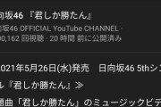 【朗報】日向坂46「君しか勝たん」が100万再生数を突破！公式もアピールｗｗｗｗｗ