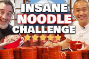 海外「楽しそう！」日本一激しいフードチャレンジ！？わんこそば対決に反響