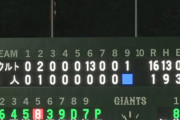 【悲報】巨人、2軍でヤクルト相手に2日間で33-3