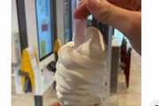 【画像】マクドナルドのアイスクリームの中に妊娠検査薬を隠してサプライズした結果・・・