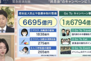 【画像】安倍晋三さん、終息後にGo Toキャンペーンに１兆6794億円を用意！