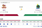 楽天生命パークで今日から行われる楽天対ヤクルトの最強ほこ×たて対決ｗｗｗｗ