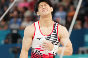 【体操】橋本大輝、鉄棒２連覇消える　着地が前のめりに大きく崩れ決勝に進む８人に入れず