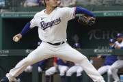 レンジャーズ・有原　右肩の動脈瘤手術で離脱、今季中のメジャー復帰は微妙
