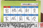 今年の漢字トップ10、どれも何かヤバそう……
