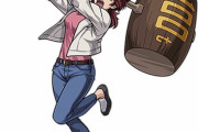 ハンマー持ってる女の子キャラクター教えて