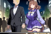 【ウマ娘】ハローさんとのコスプレデートを見つめるマヤノ「トレーナーちゃんはもう…」