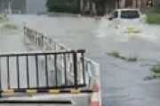 【動画】 千葉県茂原市、各地で冠水被害 「茂原街道冠水中」「道路が川に」「通行不可」 一宮川が氾濫危険水位を超える