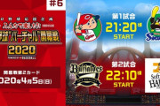 「バーチャル開幕戦2020」2戦目もカープ勝利！広4-1ヤ　eスポーツ eBASEBALL プロ野球応援企画