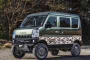 【軽バンとジムニーの夢のコラボ】スライドドア仕様でアウトドアも快適！新型エブニイSPIEGEL