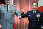 海外「約20年振りにドイツの軍艦が日本に寄港。日独の軍事提携を強化する」