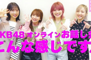 【AKB48】オンラインお話し会はこんな感じです！【動画】