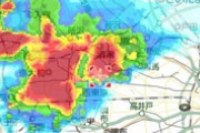 【速報】東京 ドシャ降りの雨