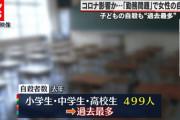 【悲報】子供の自殺、少子化なのに過去最悪レベルに急増していた…もう終わりだよこの国