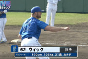 DeNA新外国人ウィックが１回無失点、最速１５１キロを記録　三浦監督も高く評価「球速以上のキレを感じた」