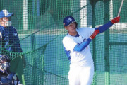 【中日】石川昂は73スイングで柵越え23本　根尾は70スイングで右中間に打球を運んだ