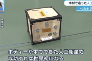 【宇宙開発】世界初の木造人工衛星、公開される