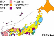 【画像】地元のファミレスといえばどこ？　→　その衝撃結果が・・・