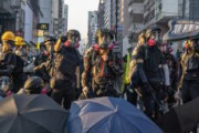【香港デモ】本日より「マスク禁止法」発動 違反すると禁固一年
