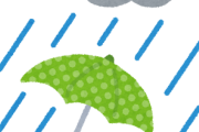 毎年雨が降りやすい時期ない？