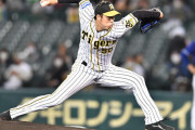 阪神青柳「テンポよく」８回途中１失点も８勝目逃す