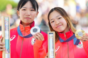【パリオリンピック2024】五輪初出場のスケートボード・吉沢恋(ここ)選手と赤間凜音(りず)選手が女子ストリートでそれぞれ金銀とワンツーフィニッシュを果たす！