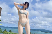 【画像】ドスケベ身体のビキニ姿まんさん、見つかるww